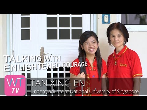Blind undergraduate Xing En sharing her story – Retinitis Pigmentosa