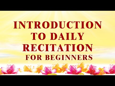 Introduction to Daily Recitation for Beginners